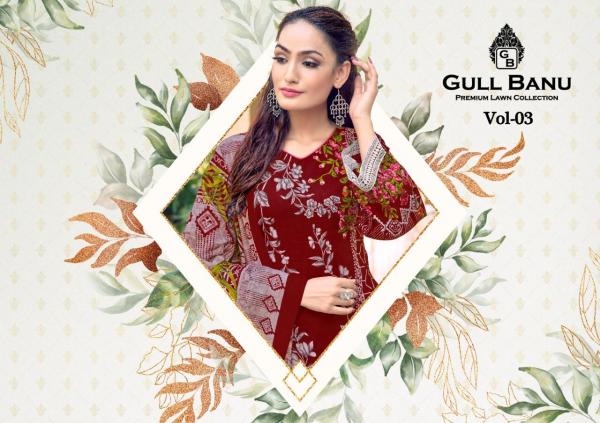 Gull Ahmed Gull Banu Vol-3 Designer Pakistani Salwar